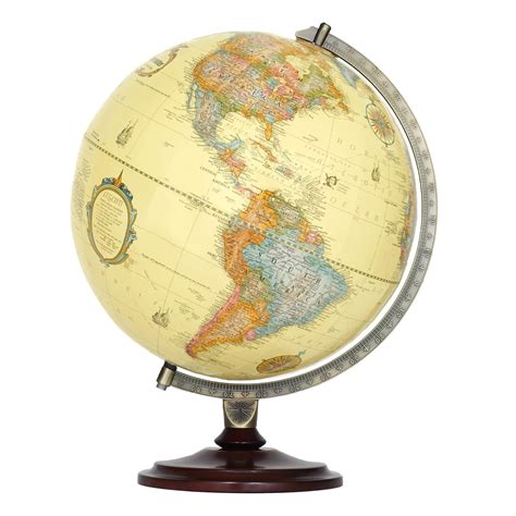 Buy The Oxford Antique 30cm Globe By Replogle The Chart And Map Shop