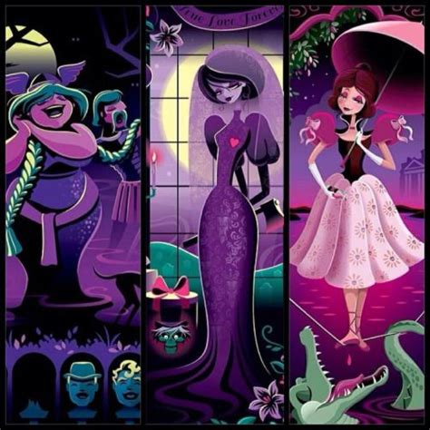 The Lovely Ladies Of The Haunted Mansion By Jeff Granito Disney