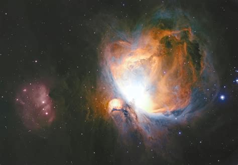 M42 Orion Nebula 2x1 Mosaic 22 Hours Exposure Astrophotography