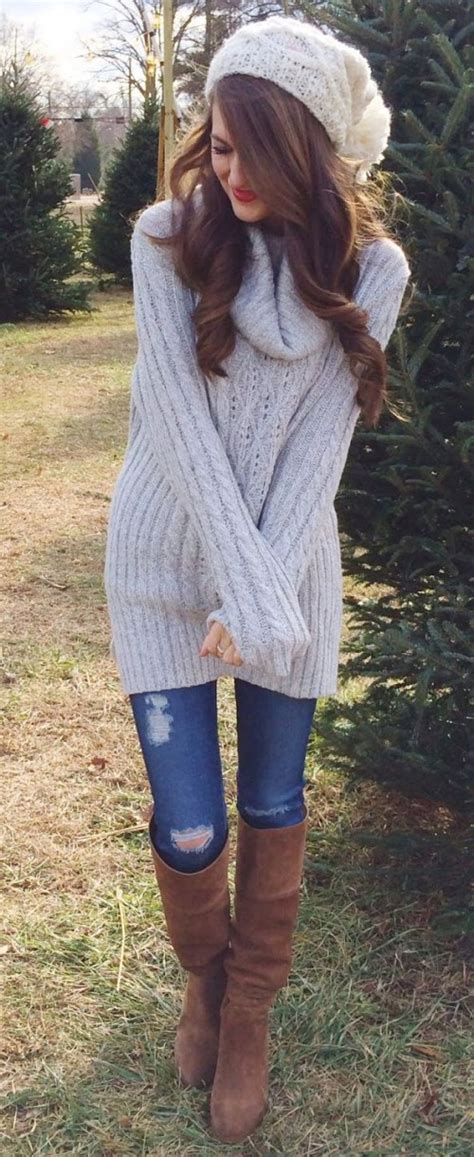 cute oversized sweaters outfits