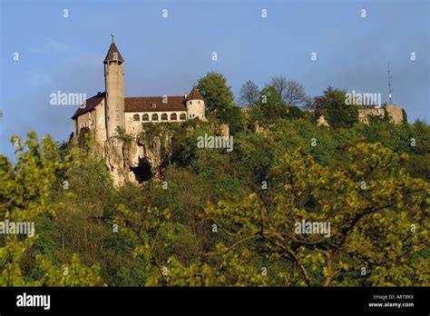the castel Teck, Kirchheim Unter Teck, Germany, Baden-Wuerttemberg Stock Photo, Royalty Free ...