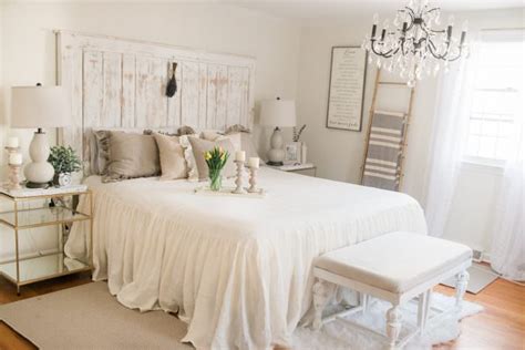 Also, french bulldogs are very sensitive to cold because of their short hair, and these beds and small houses will provide insulation from the coldness. French Country Farmhouse Decor // Our Bedroom - Lynzy & Co.