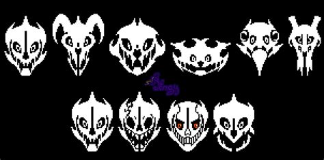 Undertale Gaster Blaster Concepts By Pongy25 On Deviantart