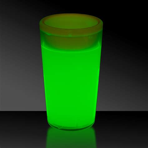 2 ounce glow shot glass glow products