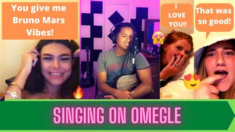 She Said I Love You Trolling And Singing For Girls On Omegle Omegle Singing Reactions Ep8