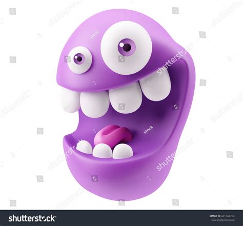 Happy Smiley Emoticon Face 3d Rendering 스톡 일러스트 421342252 Shutterstock