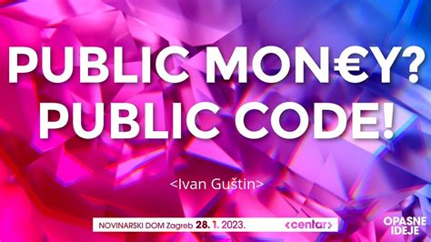 Public Money Public Code Youtube