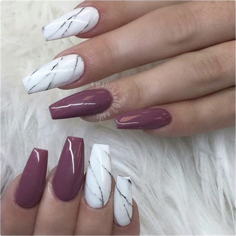 unique french ombre acrylic coffin nails  amazing page  chic cuties blog