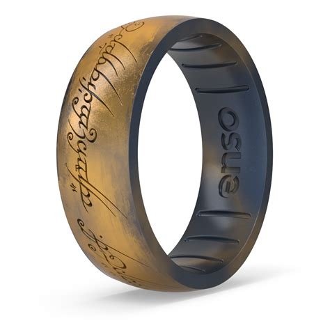 The One Ring Silicone Ring The Lord Of The Rings Collection Enso Rings Cortafuegosproductivos