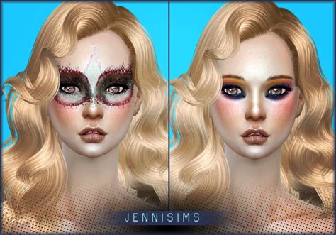 My Sims 4 Blog Halloween Makeup By Jennisims
