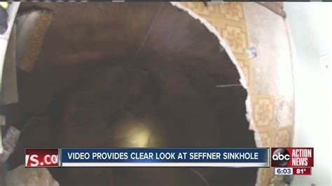 Video Released Of Seffner Sinkhole That Claimed Life Of Jeff Bush Youtube