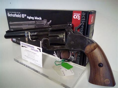 Asg Schofield 6 Revolver 177 Pellet New Boxed Sm2908001