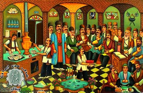 Khake Man Iran پیشینه ی قهوه خانه در ایران