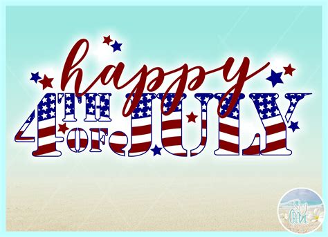 Happy 4Th Of July Independence Day Usa Flag SVG (257888) | SVGs