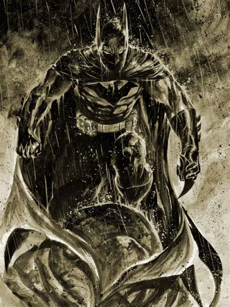 Batman Inkwash Print By Ardian Syaf Batman Artwork Comics Artwork Dc