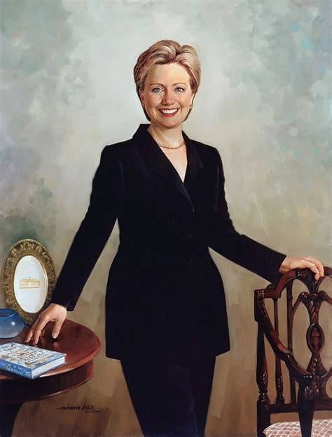 Hillary Clintons Pantsuit Portrait A Look Back At The Controversy And