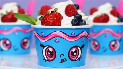 When you haven't got time for overnight setting in the fridge or you don't want to use raw eggs, this mousse. SHOPKINS YO-CHI WHITE CHOCOLATE MOUSSE - NERDY NUMMIES ...