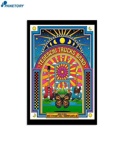 Tedeschi Trucks Band Birmingham Al April 29 2023 Poster 2023