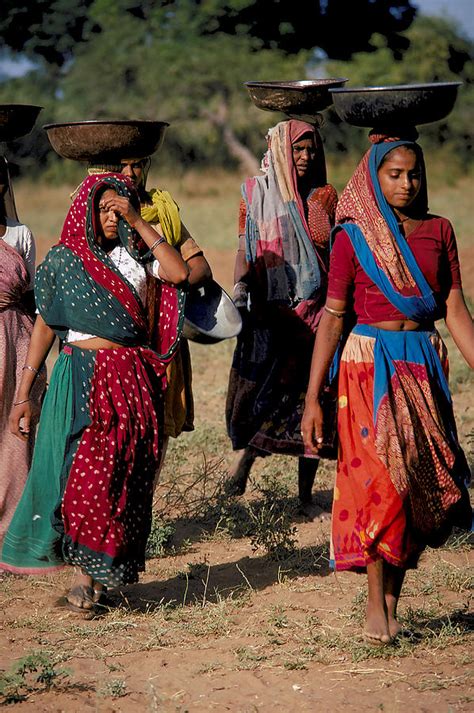 Women In Rural India Photograph By Carl Purcell Fine Art America