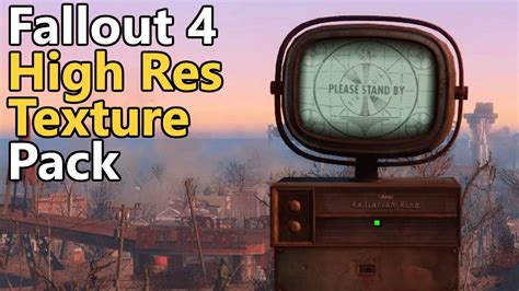 Fallout 4 High Res Texture Pack Can You Run It Youtube