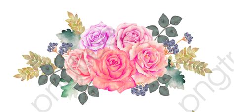 Seeking for free pink flower png images? Watercolor Flowers, Watercolor Clipart, Pink, Flower PNG ...