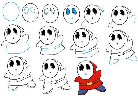 How To Draw All Mario Characters