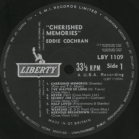 Cvinylcom Label Variations Liberty Records