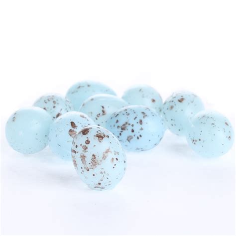 Speckled Blue Artificial Bird Eggs Birds And Butterflies Basic Craft