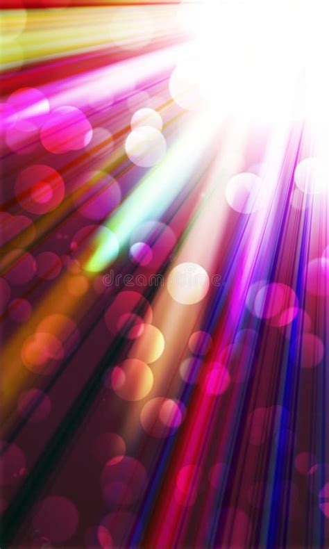Light Colored Spotlights Stock Illustration Illustration Of Beautiful