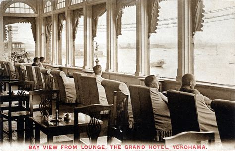 Grand Hotel Yokohama C 1910 Old Tokyoold Tokyo