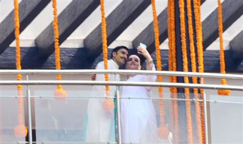 Deepika Padukone Ranveer Singh Wedding The Actor Beams With Happiness At His Haldi Ceremony