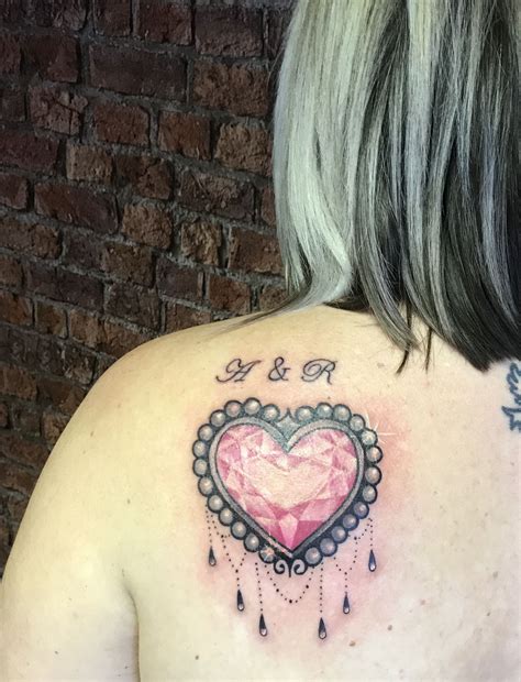 Diamond Heart Tattoo Diamond Heart Tattoo Infinity Tattoo Tattoos