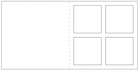 Window Card Template By Bird Box Templates Printable Free Box