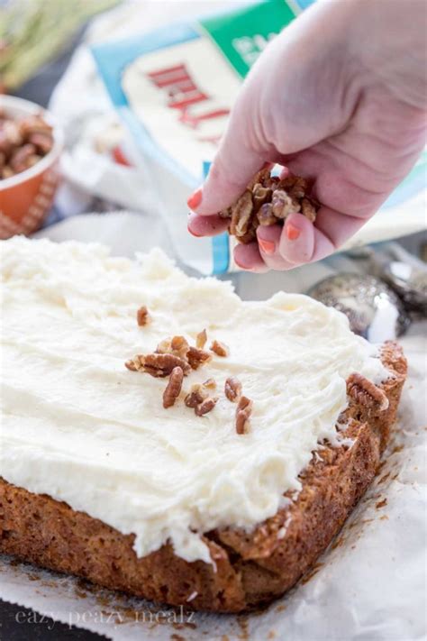 Carrot Cake Bars With Coconut Cream Cheese Frosting Easy Peasy Meals