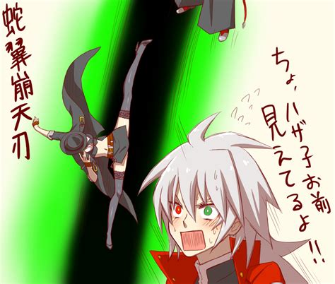 Ragna The Bloodedge Hazama And Alpha Blazblue And More Drawn