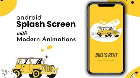 Android Splash Screen With Animations In Android Studio Splash Screen