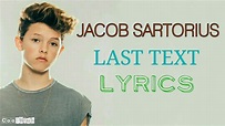 Jacob Sartorius - Last Text [Lyrics] - YouTube