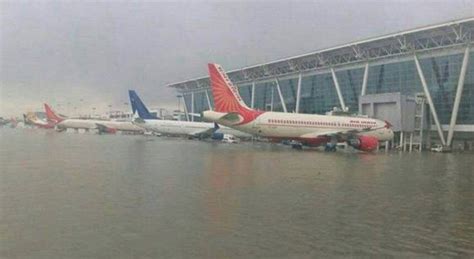 Ahmedabad Airport Flooded After City Receives 200 Mm Rain