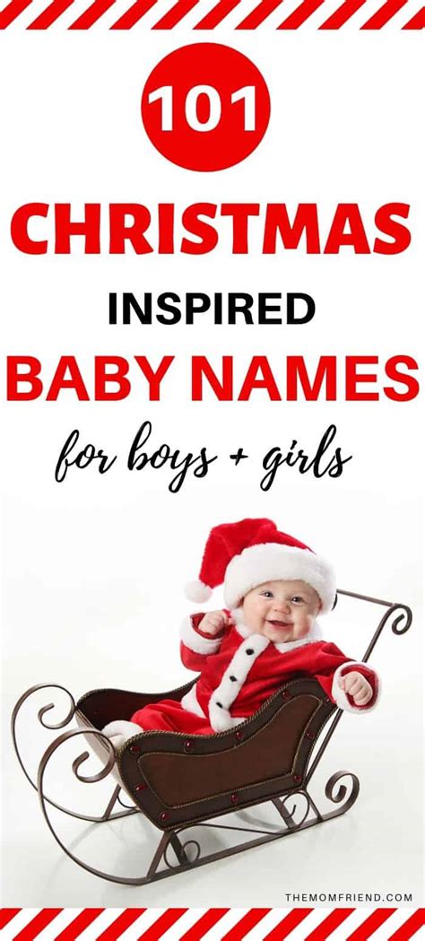 101 Joyful Christmas Baby Names For Girls Boys The Mom Friend