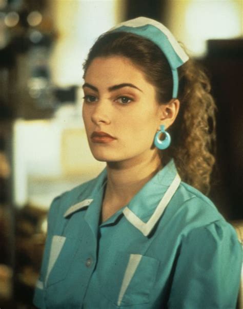 Mädchen Amick As Shelly Johnson A Waitress At The Double R Diner In Twin Peaks 1990 91 Abc