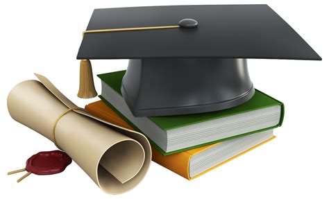 Graduation Cap Books And Diploma Png Clipart Best Web Clipart