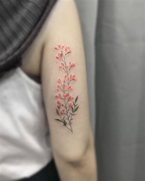 There Are A Lot Of Tattoo Donts Out There But How About Some Little Floral Dos Dainty Flower