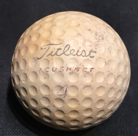 History Of Titleist Golf Balls