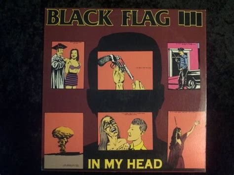 Rare Black Flag In My Head Vinyl Record Album Lp Henry Rollins Etsy