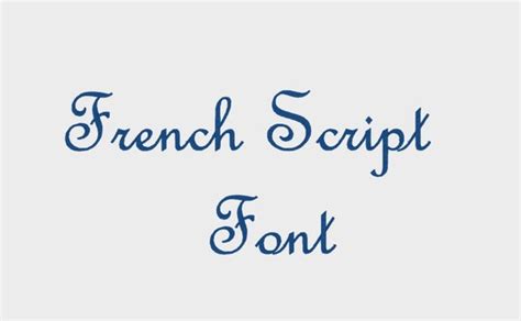 French Calligraphy Font Download Free Font Free Best Typography