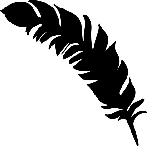 Feather Silhouette Drawing - feather png download - 850*840 - Free Transparent Feather png ...