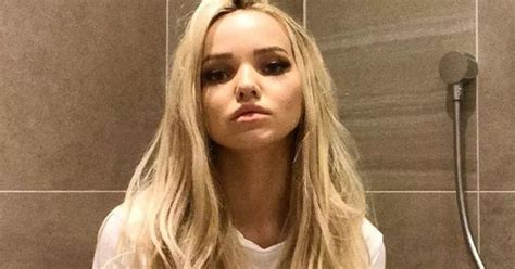 Dove Cameron Enjoys Revealing Bath Stays Wet Once Out