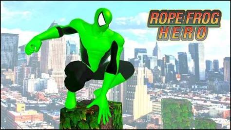 Rope Frog Hero Rope Ninja Fighting Games Game Screenshots