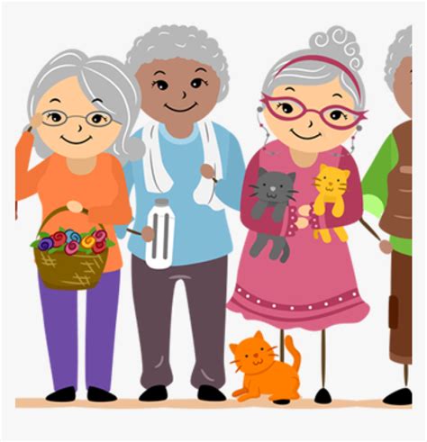 Old People Clipart Game Master