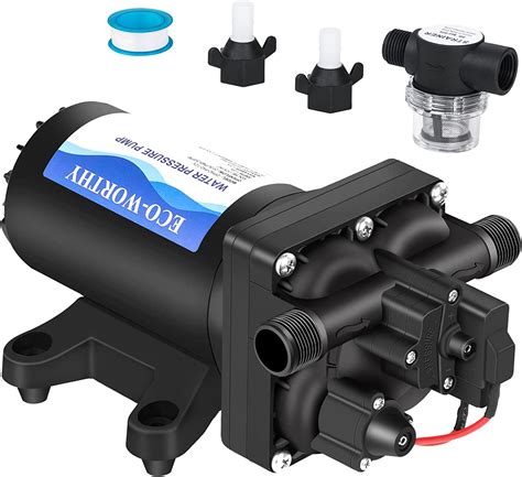 Eco Worthy 42 Series Upgrade 12v Water Diaphragm Pressure Pump With